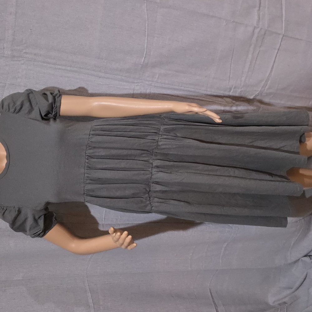 Zara Olive Green Dress